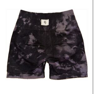 Darc Sport Shorts Size Medium. Black and purple.